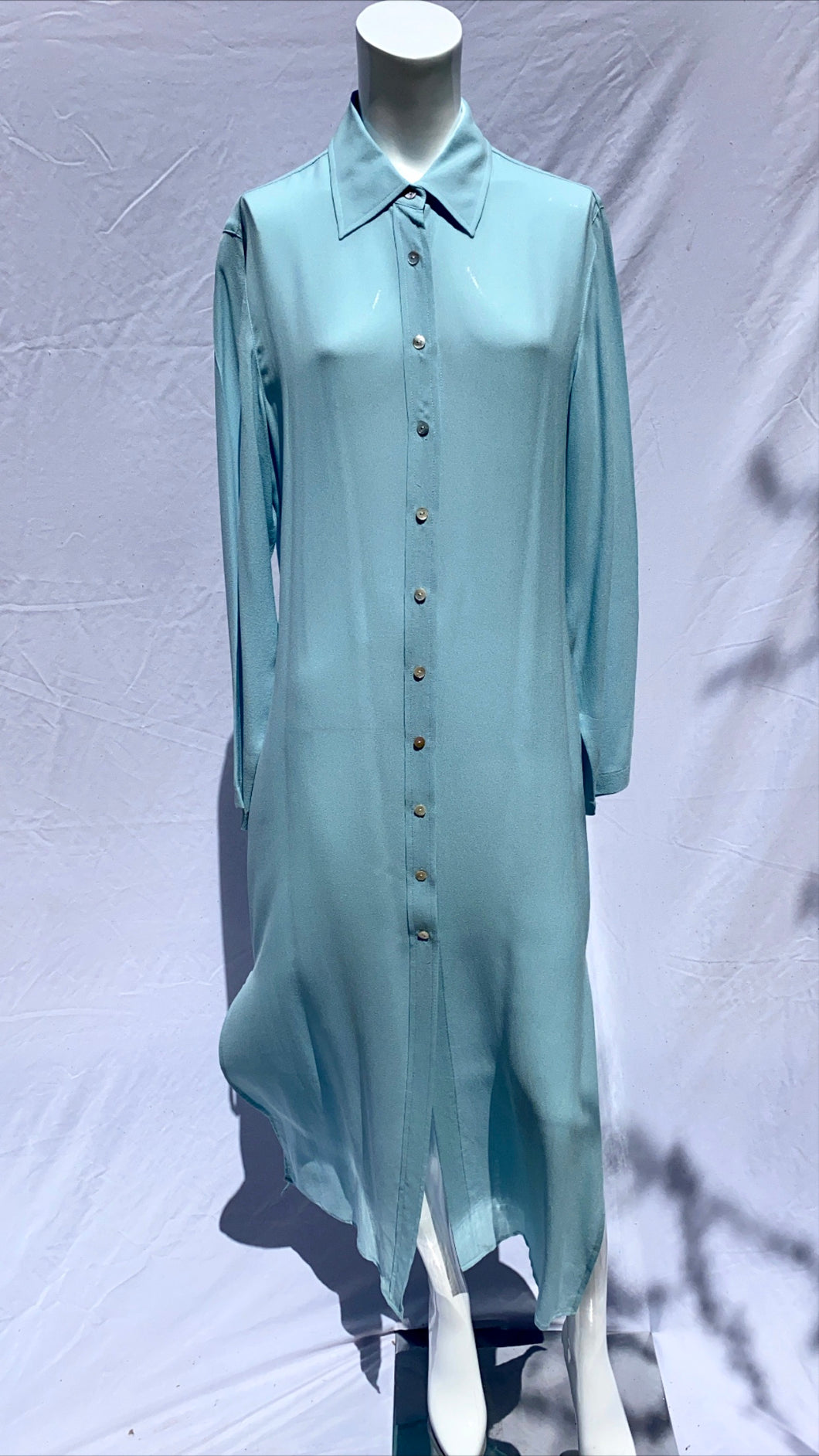 Silk Neiman Marcus Shirt Dress