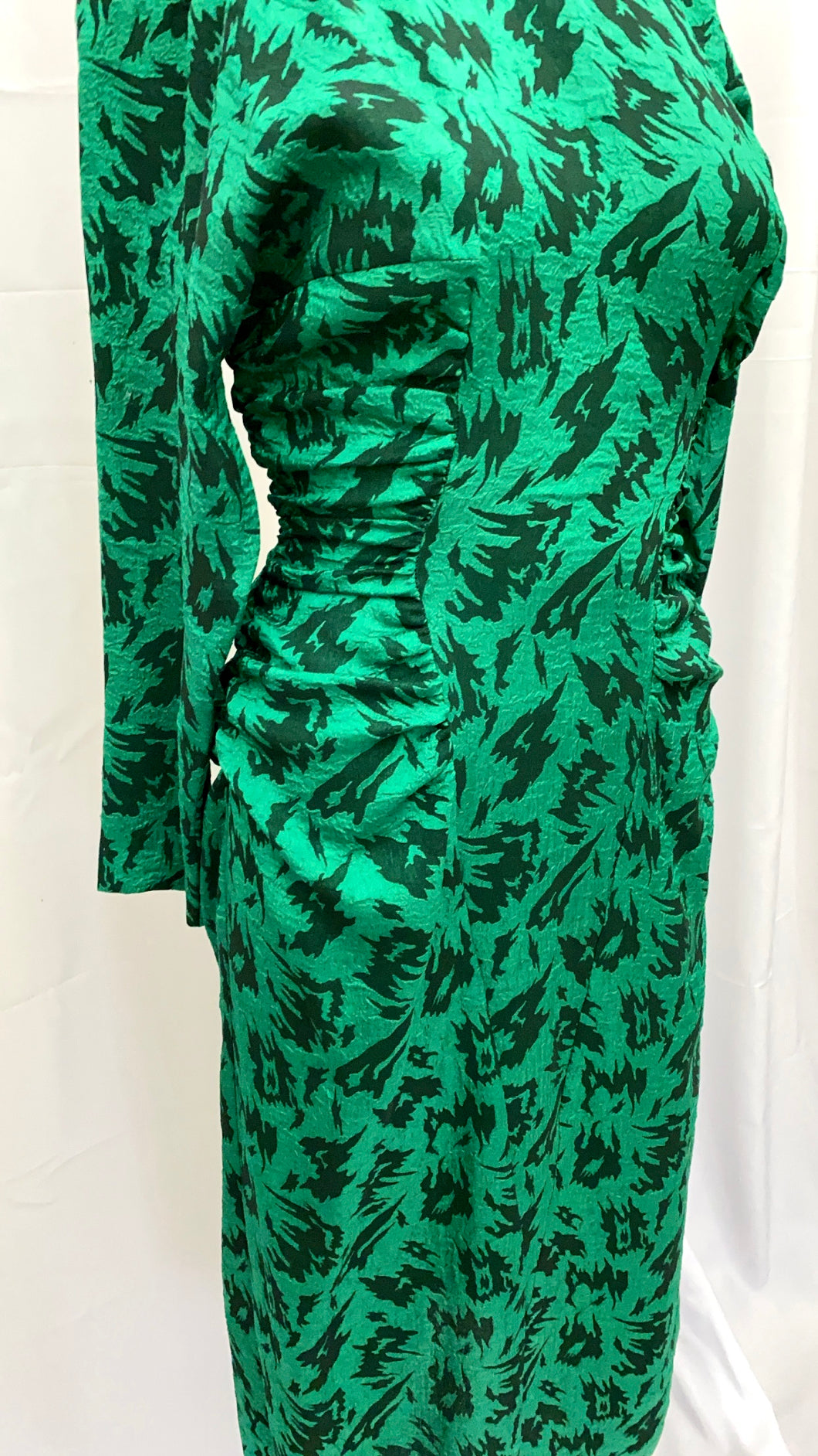 80’s Emerald Cocktail Dress