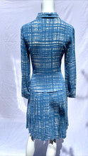 Prada Screen Print Tweed Dress