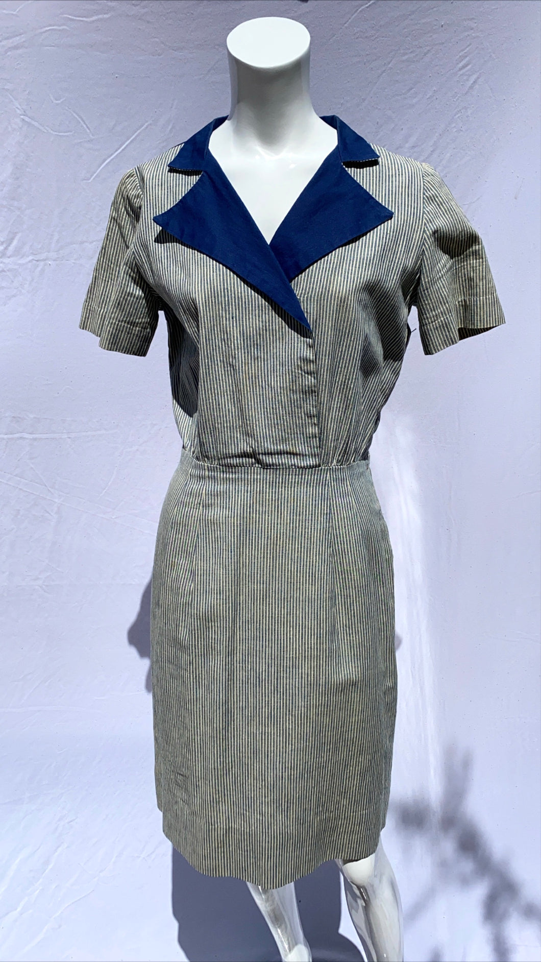 50s Cotton Work Dress
