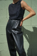 Leather Ellen Tracy x Lined Allord Trousers